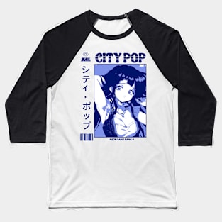 City Pop | シティ・ポップ Baseball T-Shirt